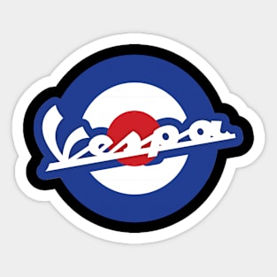 Vespa mod Sticker